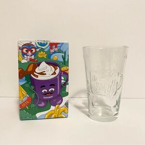 McDonalds Grimace Glass / 2024 Collectors Cup / New Open Box